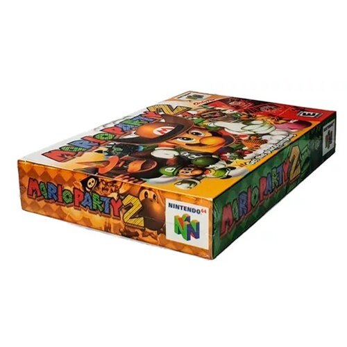 Mario Party 2 Físico En Caja Con Manual Nintendo 64.