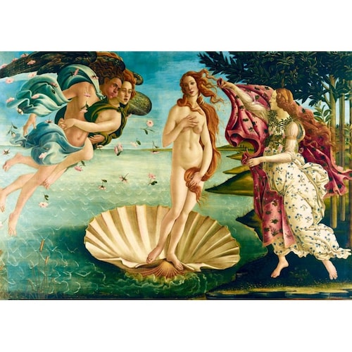 Rompecabezas The birth of Venus Botticelli Bluebird 1000 pz