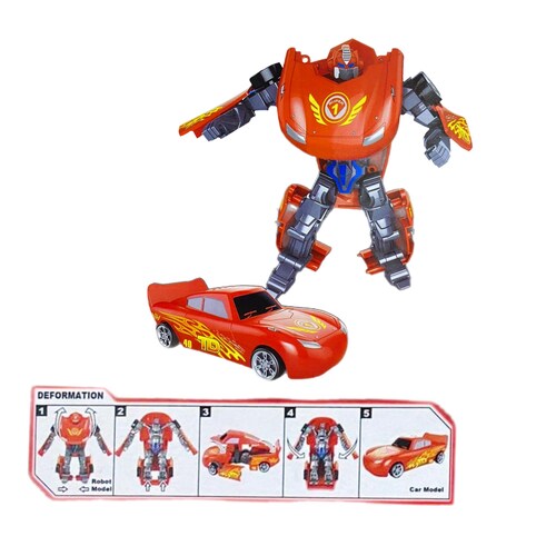 Transformer Robot Carros De Juguete Super Hero 3en1.