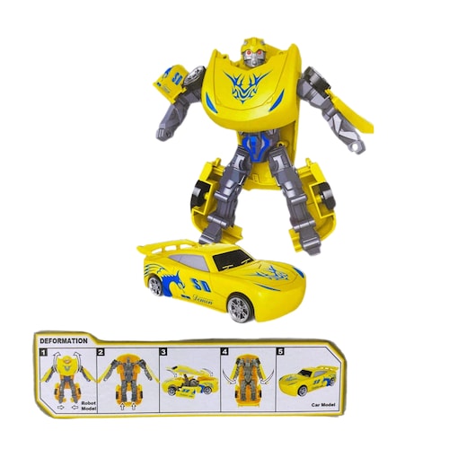 Transformer Robot Carros De Juguete Super Hero 3en1.