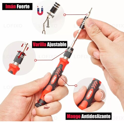 Kit Destornillador Torx Multipuntas