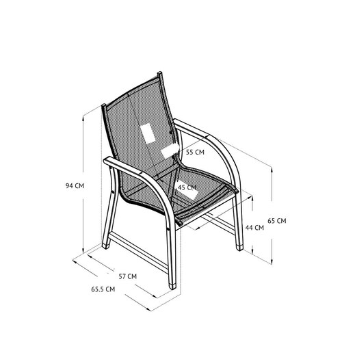 SET 4 SILLAS MANHATTAN CARVER 