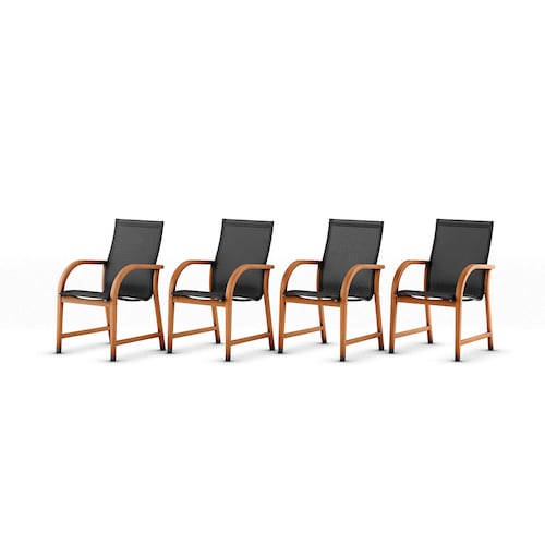 SET 4 SILLAS MANHATTAN CARVER 