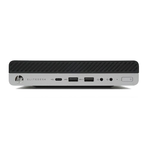 PC HP EliteDesk 800 G4 MINI - Intel Core i7-8ª Gen - 16GB RAM, 512GB SSD - MONITOR 19"- EQUIPO CLASE A, REACONDICIONADO