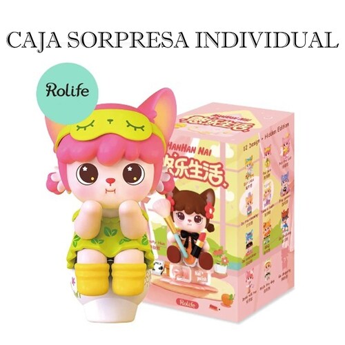 Caja Sorpresa Miniatura Hanhan Nai Vida Muñecas Robotime.