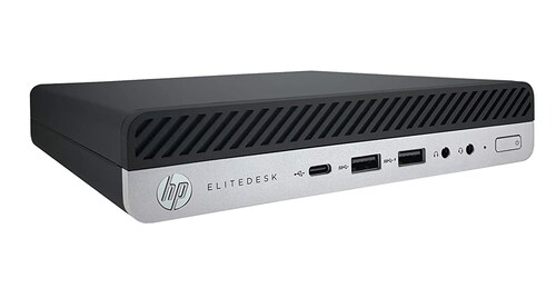 CPU HP EliteDesk 800 G4 MINI,  Intel Core i7-8a Gen - 16GB RAM - 500GB HDD - Windows 10- EQUIPO CLASE A, REACONDICIONADO.