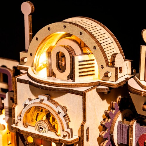 Rompecabezas Casa Miniatura Armable Fabrica De Chocolates Robotime.
