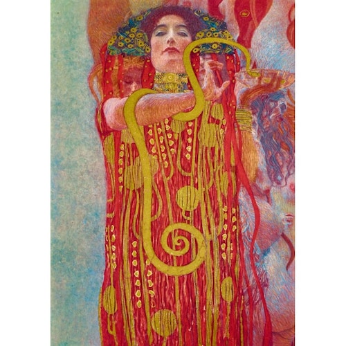 Rompecabezas Hygieia, 1931 Gustave Klimt Bluebird 1000 pz