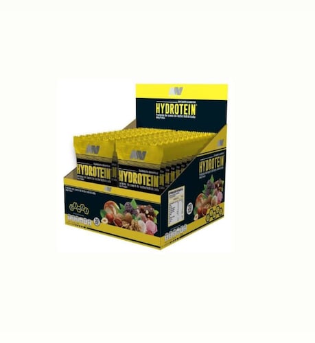 Caja de Hydrotein (30 sobres de proteina) 20 sabores diferentes
