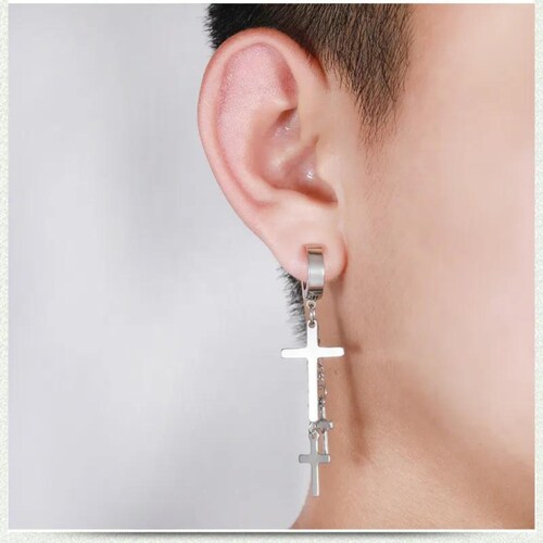 Piercing con Dijes de Cruz 