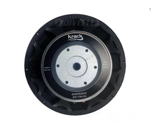 Bocina profesional KRACK kpa-18fx 18 pulgadas, 2400 watts