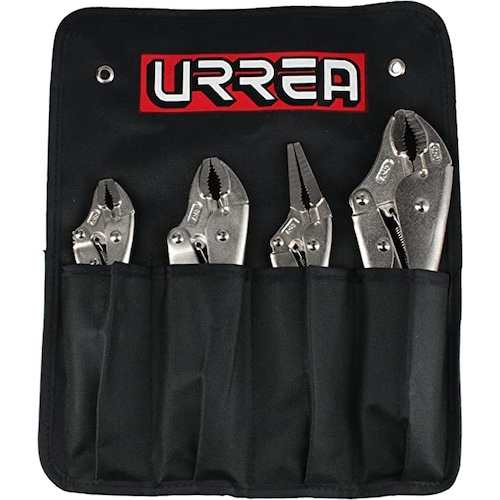 Juego 4 Pinzas De Presión Uso Industrial Herramientas Urrea