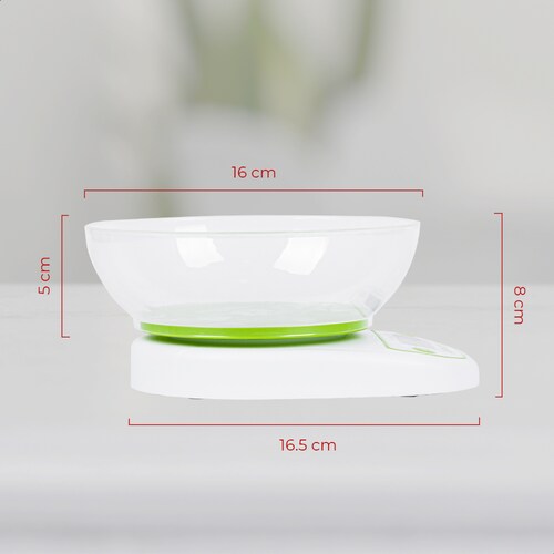 Báscula de cocina digital Daewoo DKS-2054.