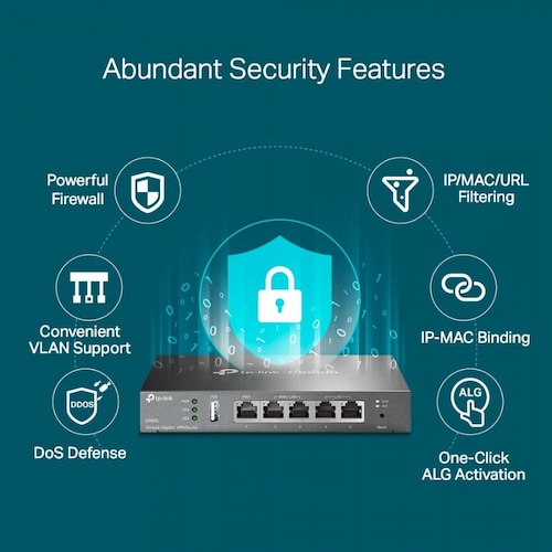Router VPN Tp-Link ER605 Gigabit Omada