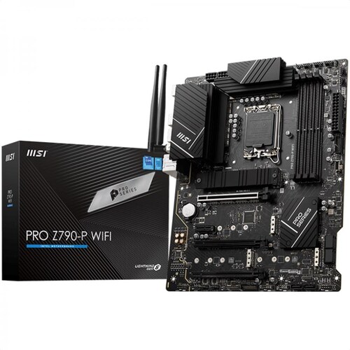 Tarjeta Madre MSI PRO Z790-P WIFI DDR5 PCI-E WiFi BT Socket 1700.