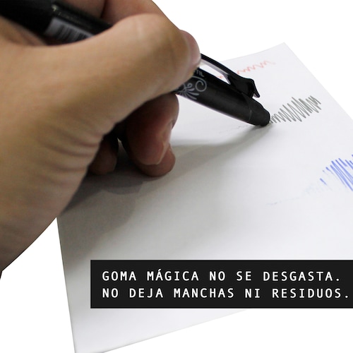 10 Plumas de tinta borrables boligrafo retráctiles, color azul negro rojo, Bolígrafos borrables Frixion Punta 0.7mm