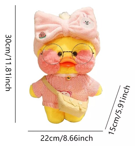 Patito De Peluche Juguete Con Complementos De Vestir