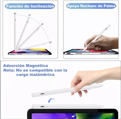 Lápiz Óptico Doble Punta Compatible Con Tabletas iPads iPhone Móviles