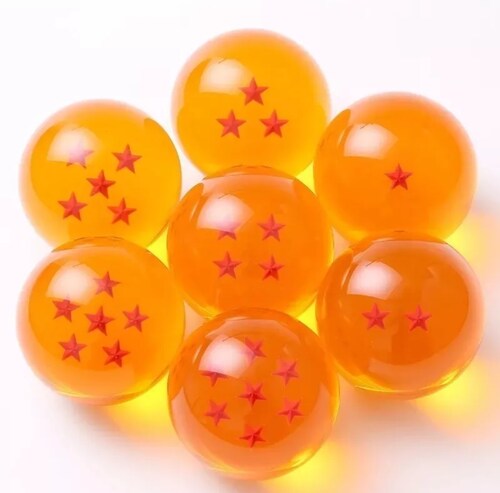 Dragon Ball 7esferas Bolas De Dragón Con Caja Exhibidor goku.