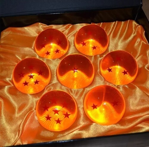 Dragon Ball 7esferas Bolas De Dragón Con Caja Exhibidor goku.