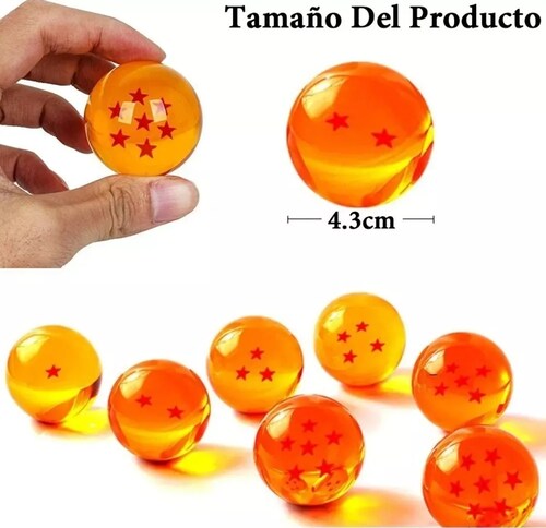 Dragon Ball 7esferas Bolas De Dragón Con Caja Exhibidor goku.