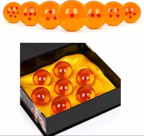 Dragon Ball 7esferas Bolas De Dragón Con Caja Exhibidor goku.