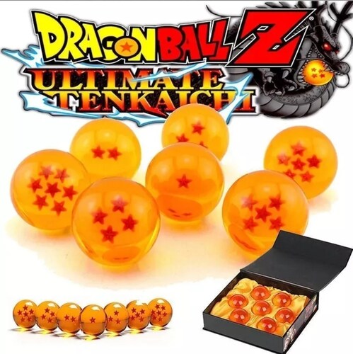 Dragon Ball 7esferas Bolas De Dragón Con Caja Exhibidor goku.