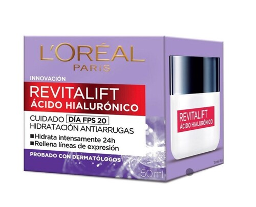 Crema Anti Arrugas Noche Revitalift Ácido Hialurónico 50ml