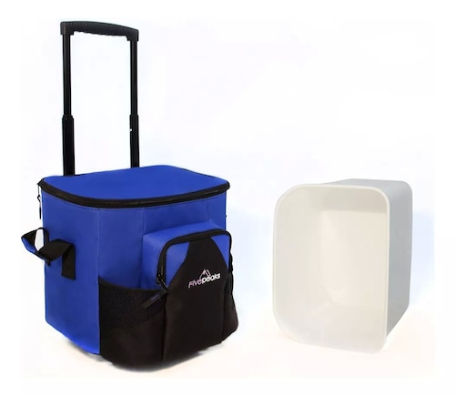 Hielera Termica C/carrito P/48 Latas Rodante Fivepeaks