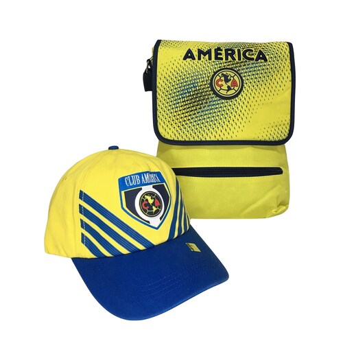 Kit Deportivo Club América Águilas Gorra y Bandolera 
