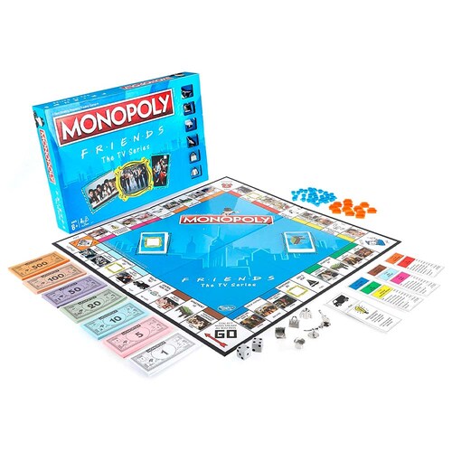 Juego de Mesa Hasbro Monopoly Friends The Tv Series E8714 
