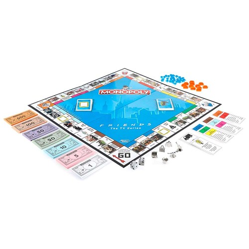 Juego de Mesa Hasbro Monopoly Friends The Tv Series E8714 