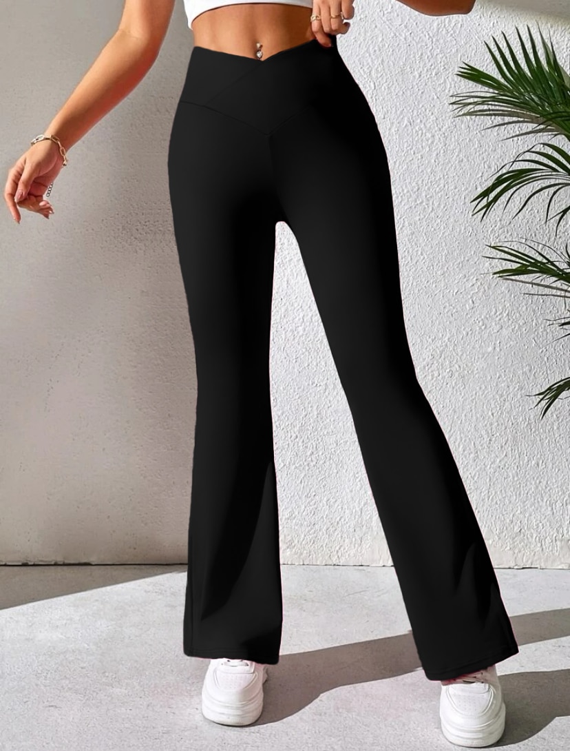 Leggings acampanados mujer sale