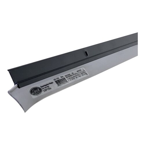 Guardapolvo Acabado Negro Aluminio C/Gomas PVC 100cm Lock