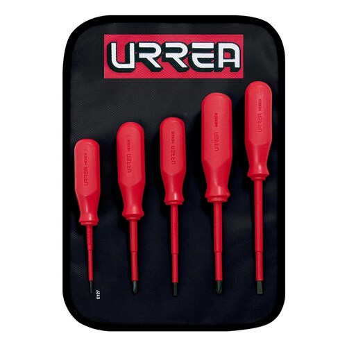 Juego 5 Destornilladores Rojos 1000 V Combinados Urrea