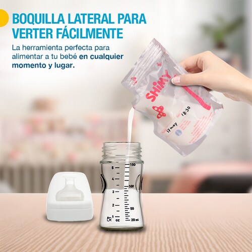 Bolsas para Leche Materna 100 Piezas con Termómetro