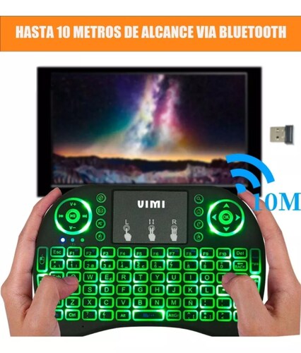 Mini Teclado Inalámbrico Smart Tv , Touch