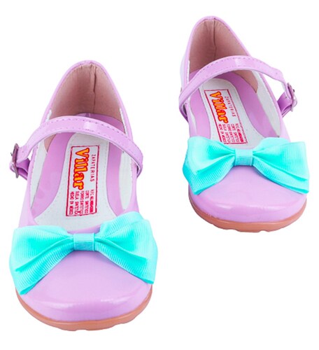 Zapato Niña Princesa Sirenita Ariel Zapatillas Charol 03-cl.