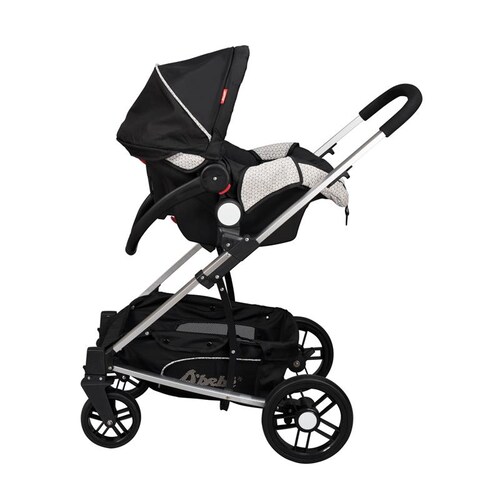 Carriola 3 En 1 D'bebé Travel System Crown Negro
