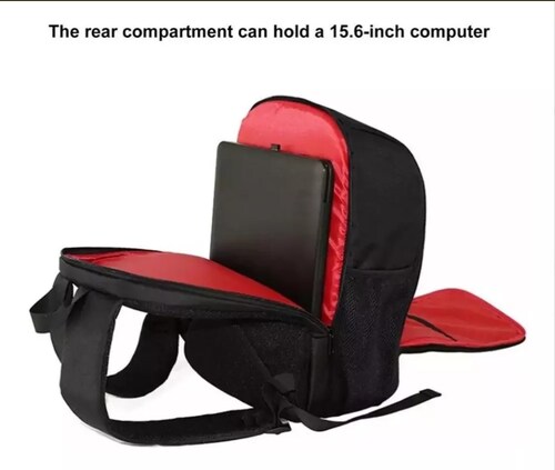 Mochila Para Camara Profesional Impermeable Cámara Naranja