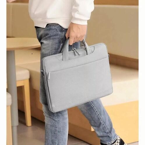 Maletin Porta Laptop 15.6'' Pulgadas Gris