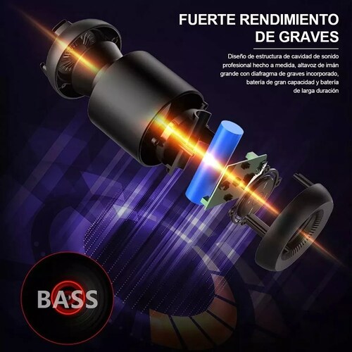 Bocina Bluetooth 5.0 Portátil,altavoz Con Sonido Estéreo Hd