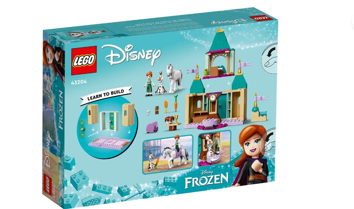 Lego Disney Frozen 43204 Castillo De Juegos De Anna Y Olaf