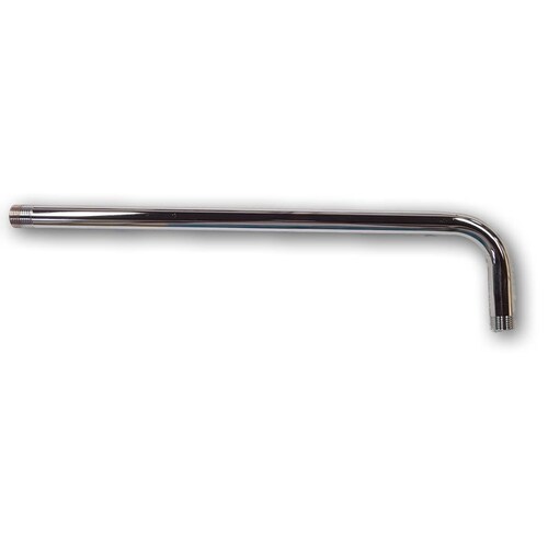 Brazo Para Regadera De 50 Cm De Acero Inoxidable Y Chapeton