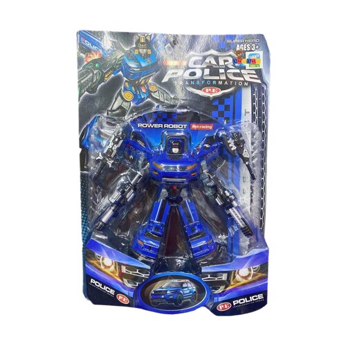 Transformer Robot Carro Juguete Blister Grande 2en1