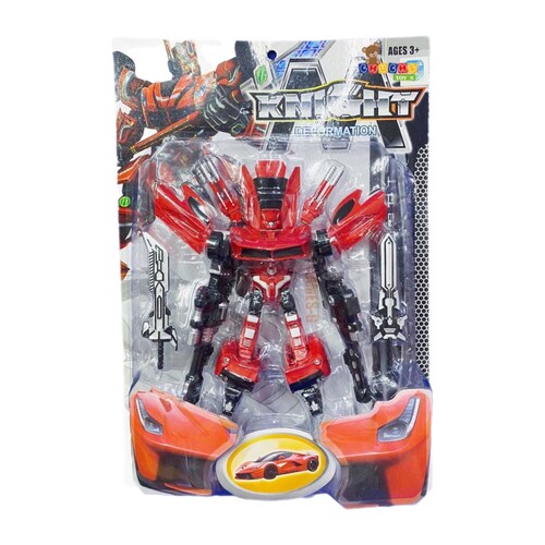 Transformer Robot Carro Juguete Blister Grande 2en1