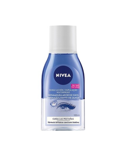 Desmaquillante De Ojos Nivea Bifásico Con Biotina - 125 Ml