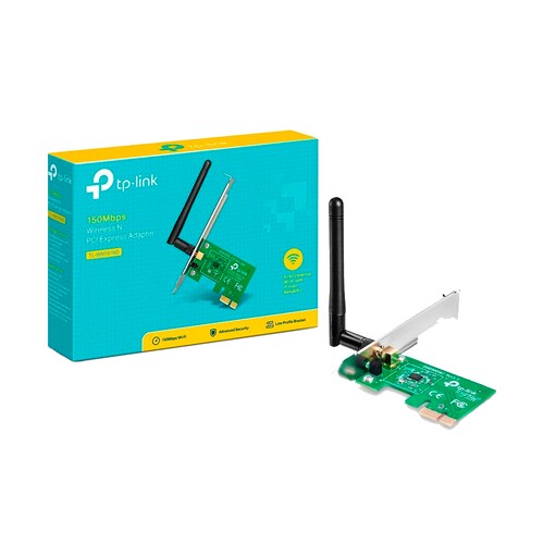 Tarjeta de Red TP-LINK PCI Express Inalambrica TL-WN781ND Wireless 150 MBPS