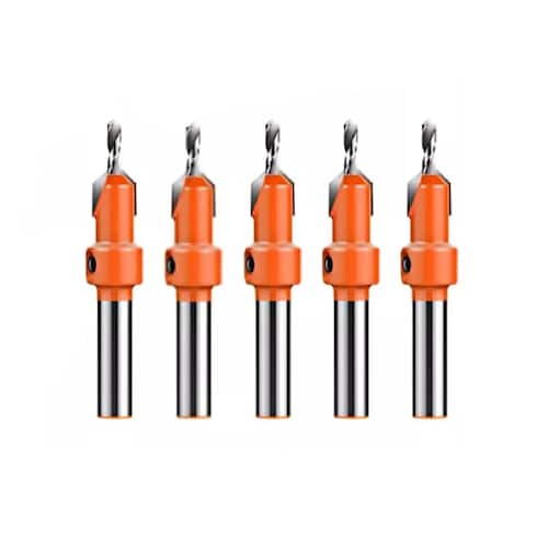 Kit Broca Avellanadora Para Carpintería, 5 Pzs.