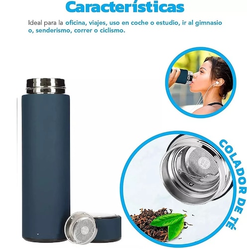 Termo Botella Acero Inoxidable 500 Ml Vaso Térmico Café Té